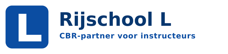 Rijschool L logo